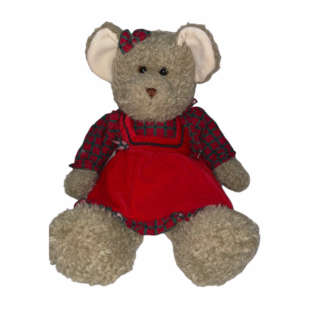 Christmas Plush Teddy Bear Christopher and Holly